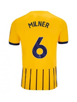 Brighton James Milner #6 Replika Borta Kläder 2024-25 Kortärmad